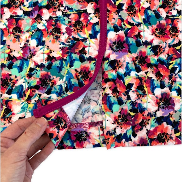 Nicole by Nicole Miller Floral Print Pencil Midi Dress Size XL - Picture 10 of 16